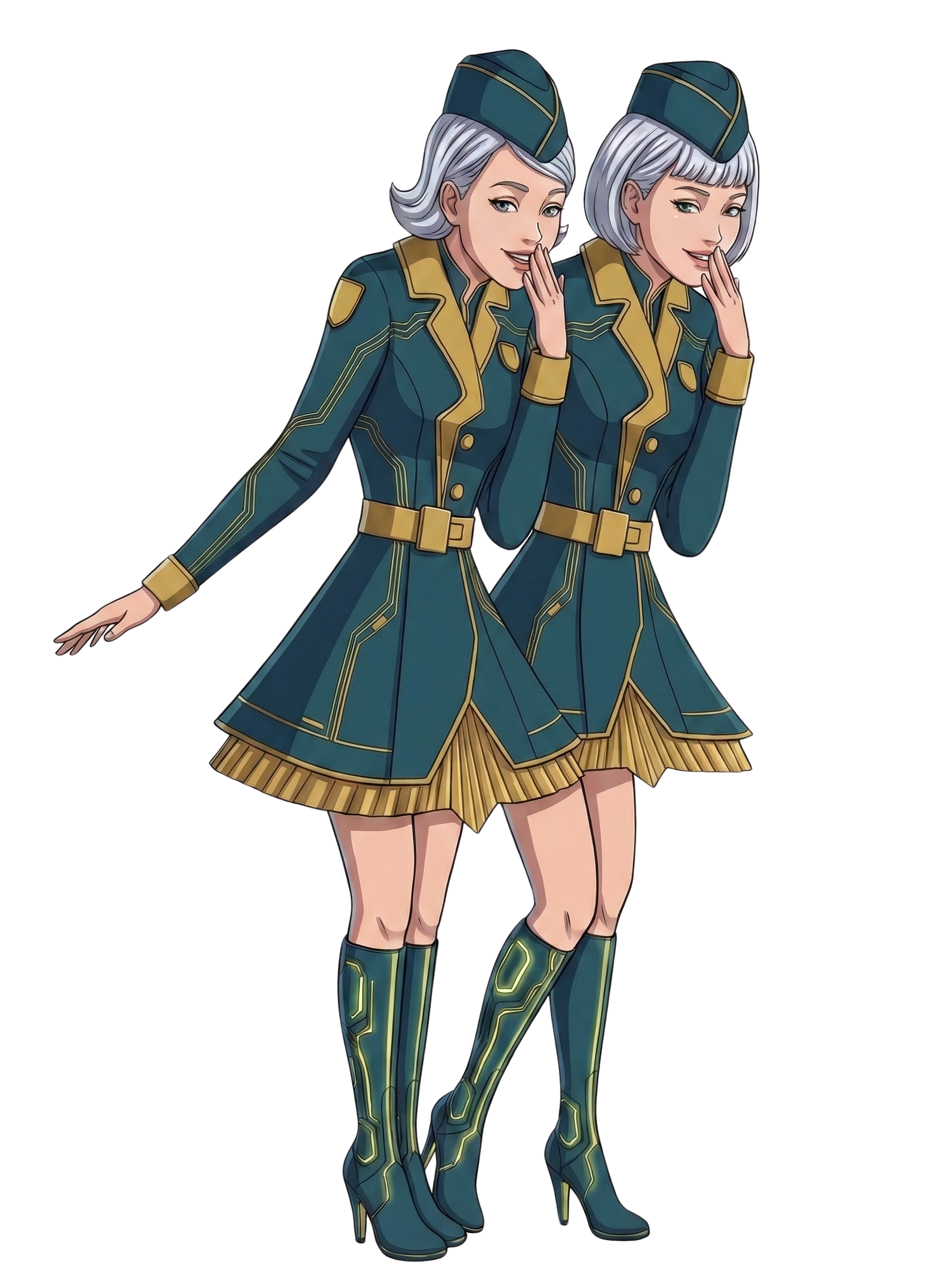 Combat Flight Crew twins concept